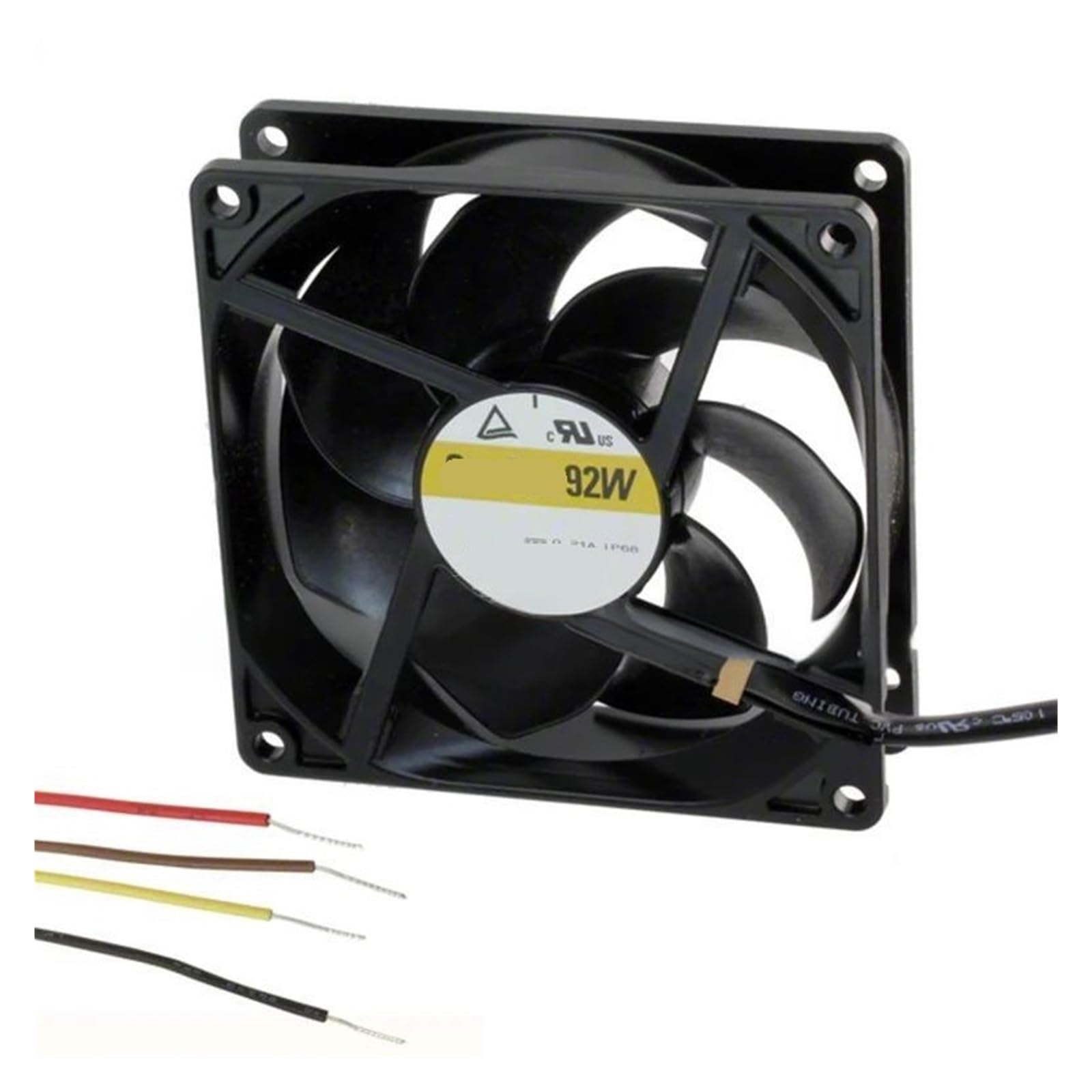 ZBWZXBDJ 9WV0924P1H001 24VDC FAN 92X92X38mm 38.4W 4wire 8500RPM