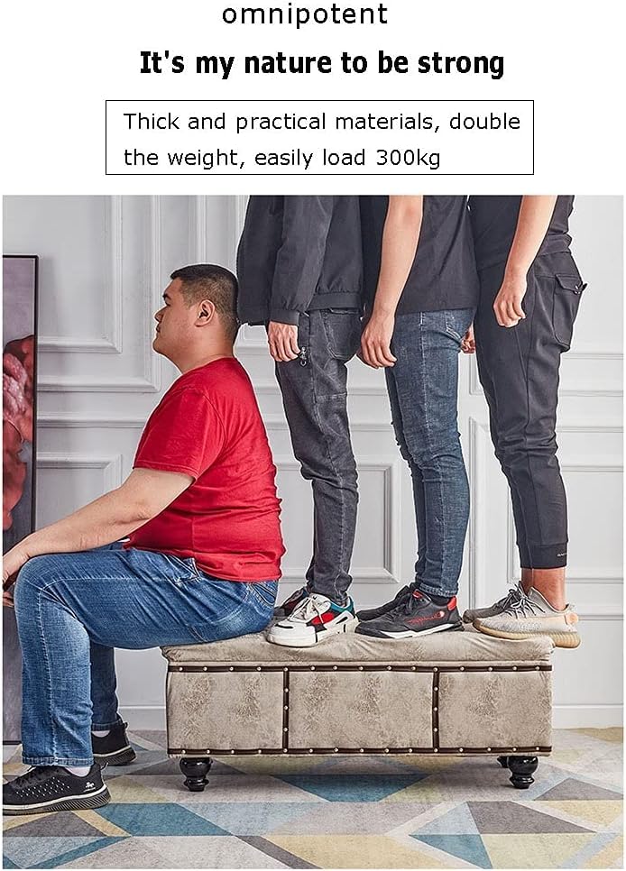 Banc à chaussures en bois massif avec assise lavable rouge