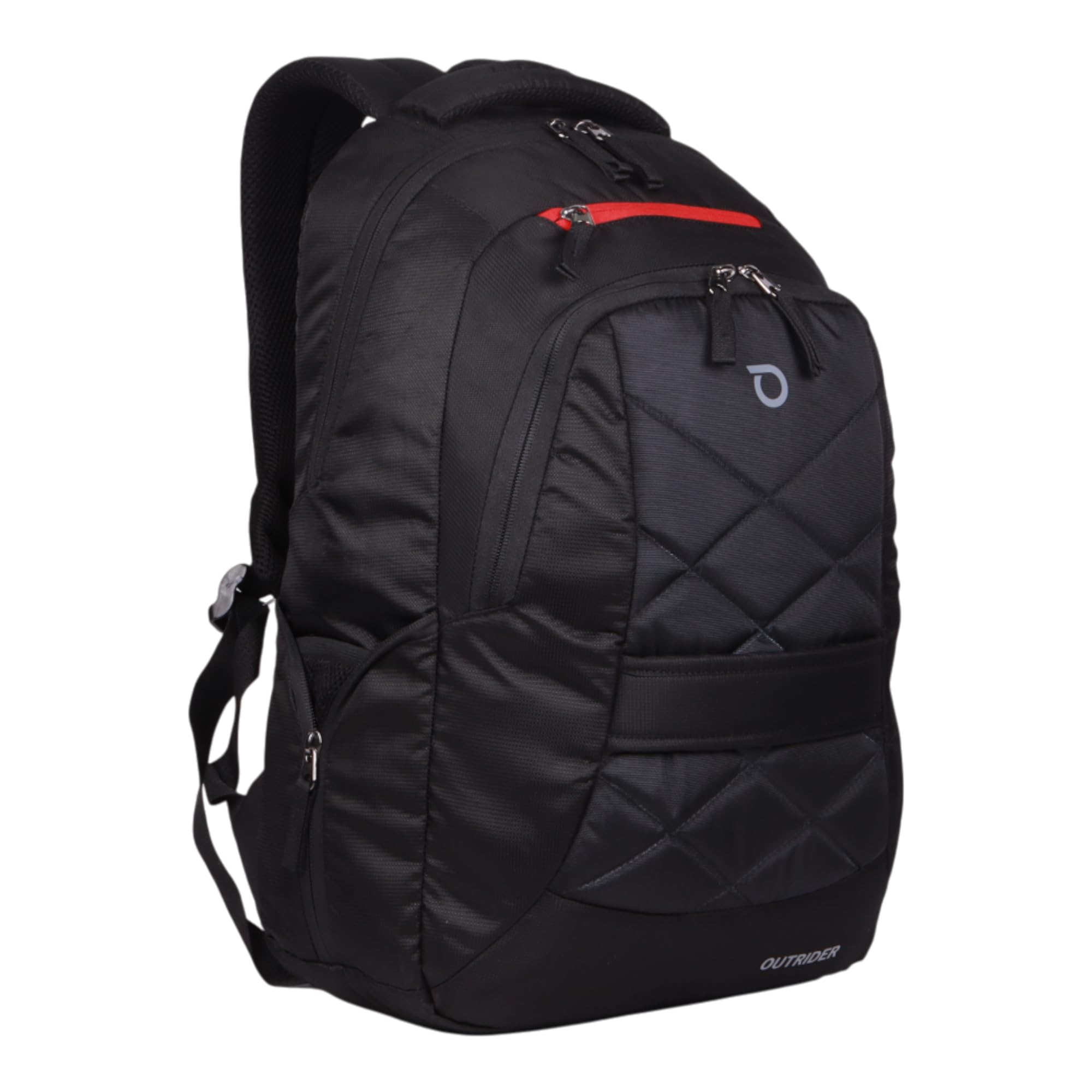 Outrider Jumbo 30 Liters Black Laptop Office Travel Backpack For Men And Women, Boys And Girls 3