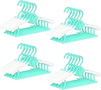 Vista 29 de 100 perchas antideslizantes para ropa de recién nacidos, para ropa de recién nacidos, para niños, niñas y niños pequeños