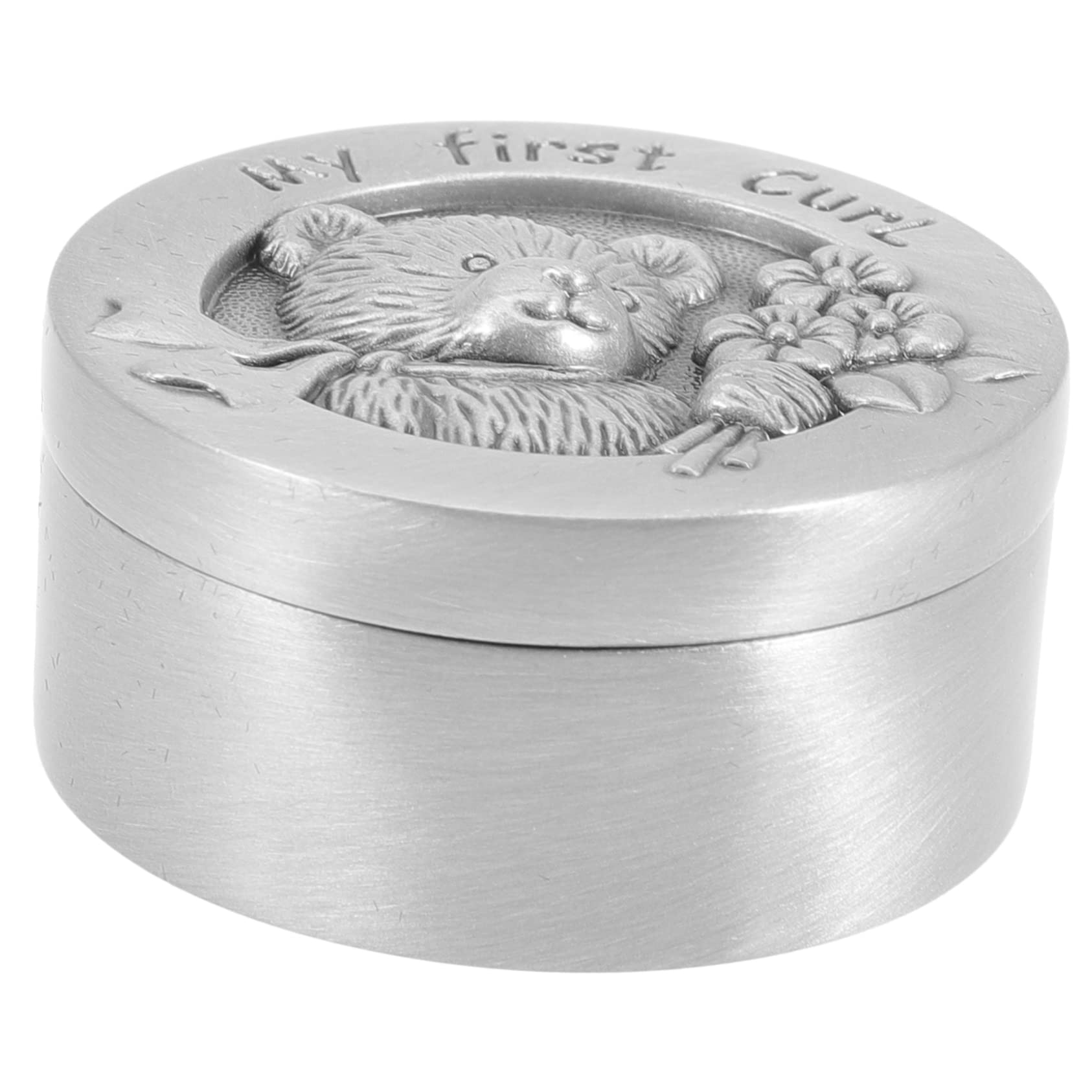 5 Uds Caja Lanugo Caja De Colección Caja De Bebé Primer Cumpleaños Caja De Almacenamiento De Contenedor De Caja De Recuerdo Contenedor De Recuerdo De Acero BESTonZON