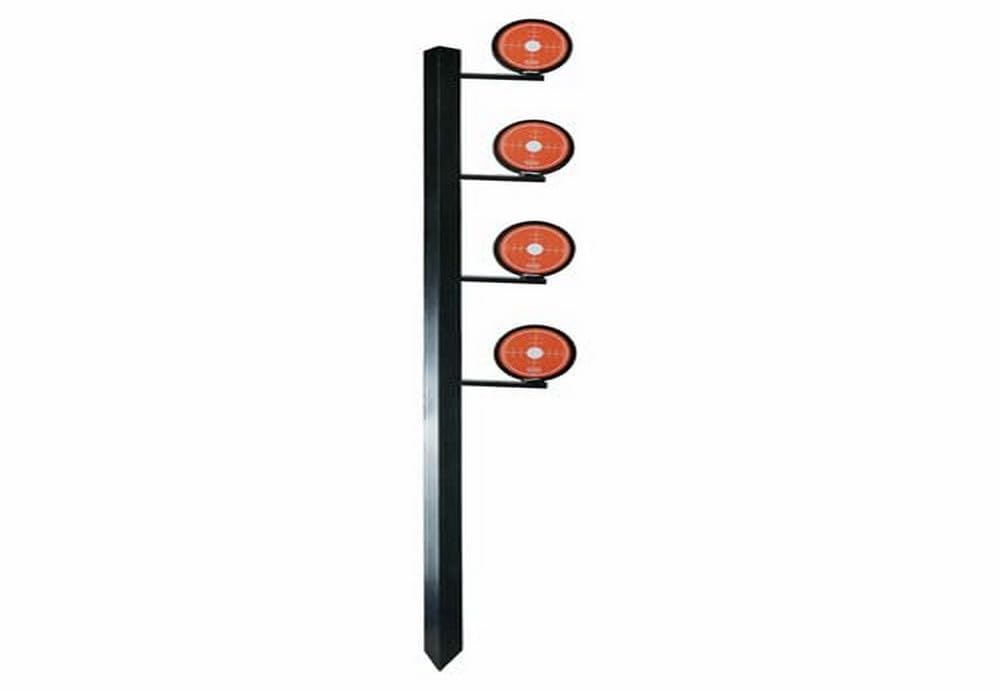 Champion Range and Target Rimfire Dueling Tree Steel Target, Interactive Shooting Experience for Precision & Speed Training
