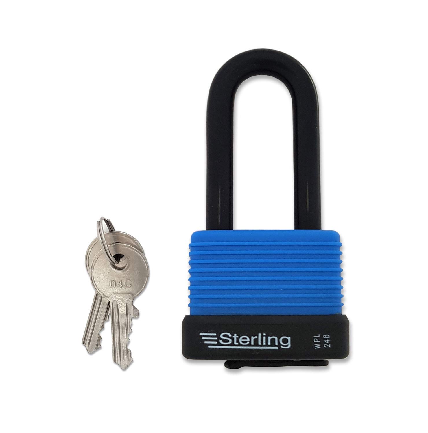 Sterling Chrome 48Mm Weatherproof Padlock Long Shackle