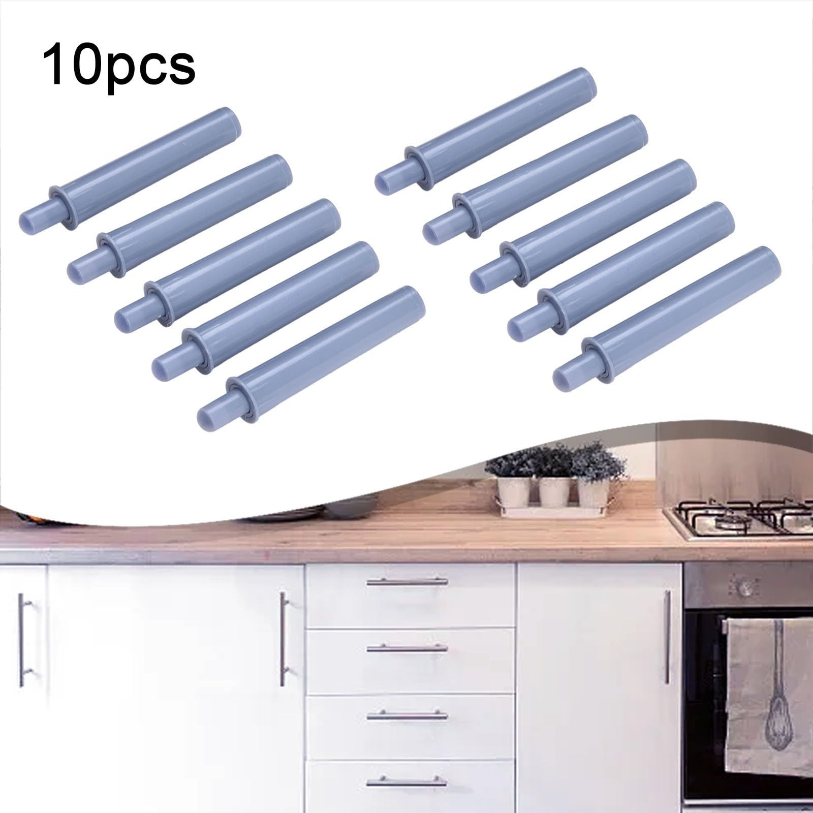 Lot De 10 Amortisseurs Silencieux Pour Armoires De Cuisine – Adoucisseurs De Porte