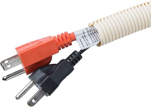 Miniatura 7 de Gardner Bender FLX-3406W, pulgadas x 6 pies, tubos flexibles divididos blancos (paquete de 2)