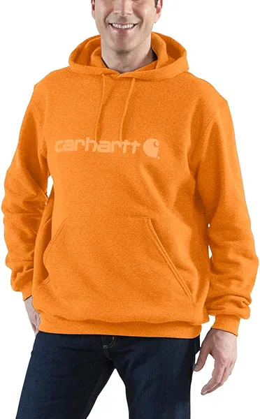 Carhartt Men's Big-Tall Signature Logo Midweight Sweatshirt