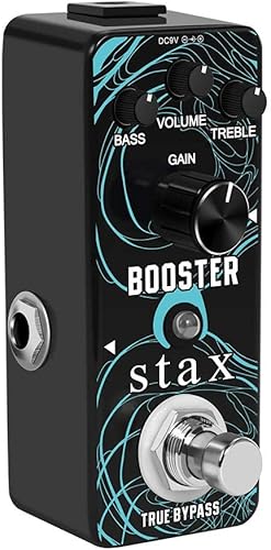 Vista 21 de Stax Pedales de efectos de compresor. Sonido clásico de compresión óptica. Ataque suave y atenuación. Conservando el transitorio de la señal Línea