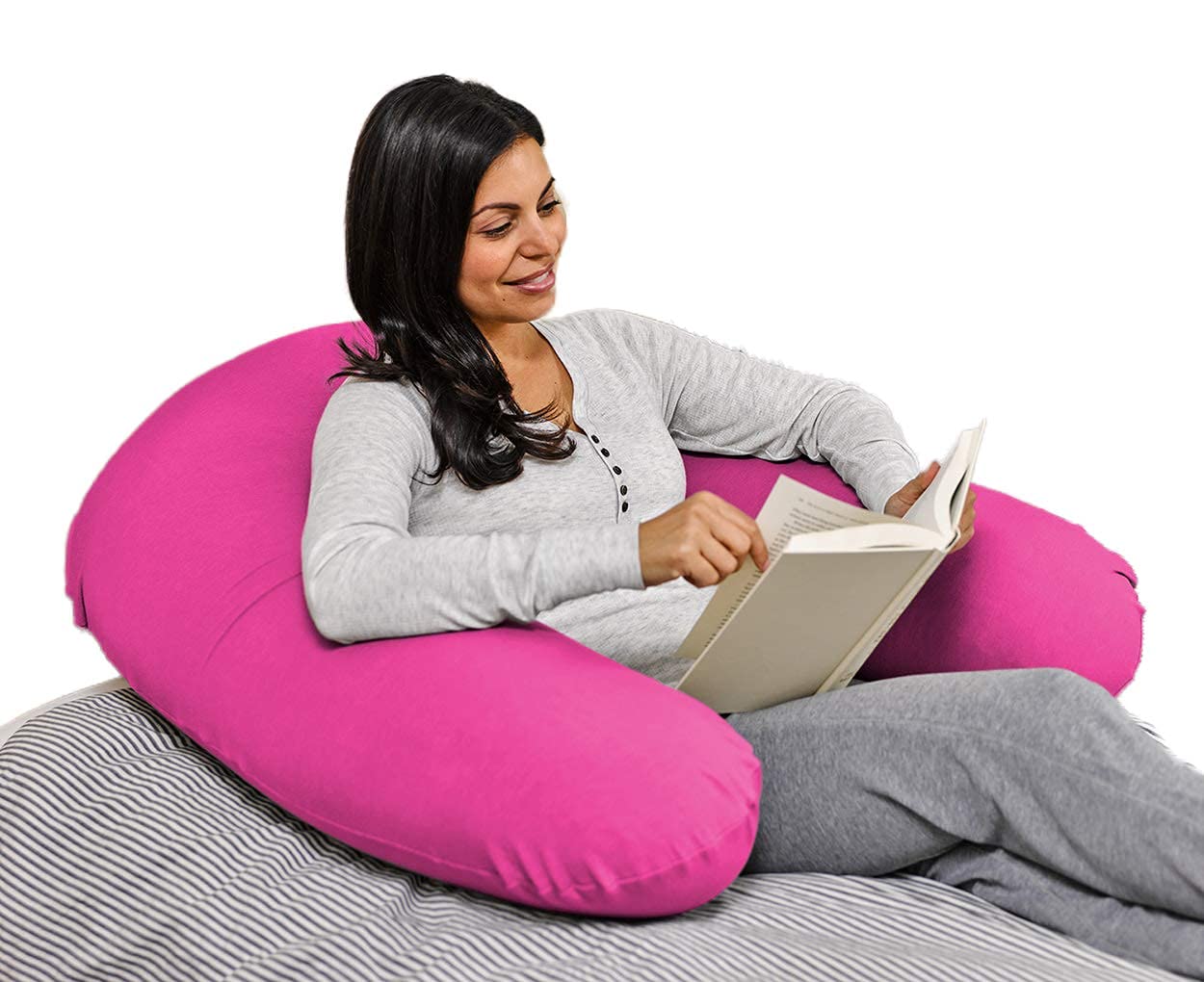 Amazon.com: Yogibo Support U Shaped Reading Back Support Lounge