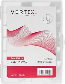 Vertix Gel Tip Oval 240 Unidades