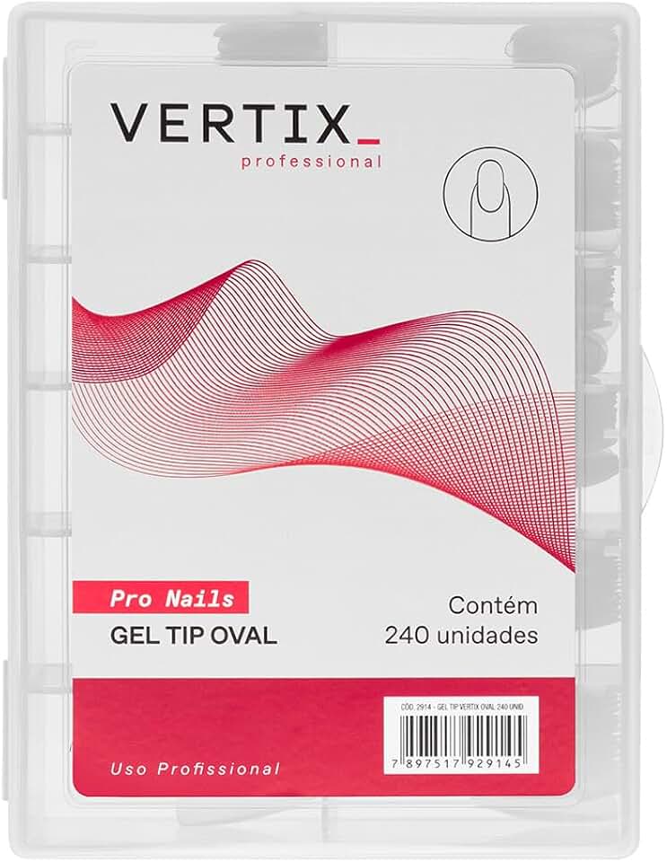 Vertix Gel Tip Oval 240 Unidades