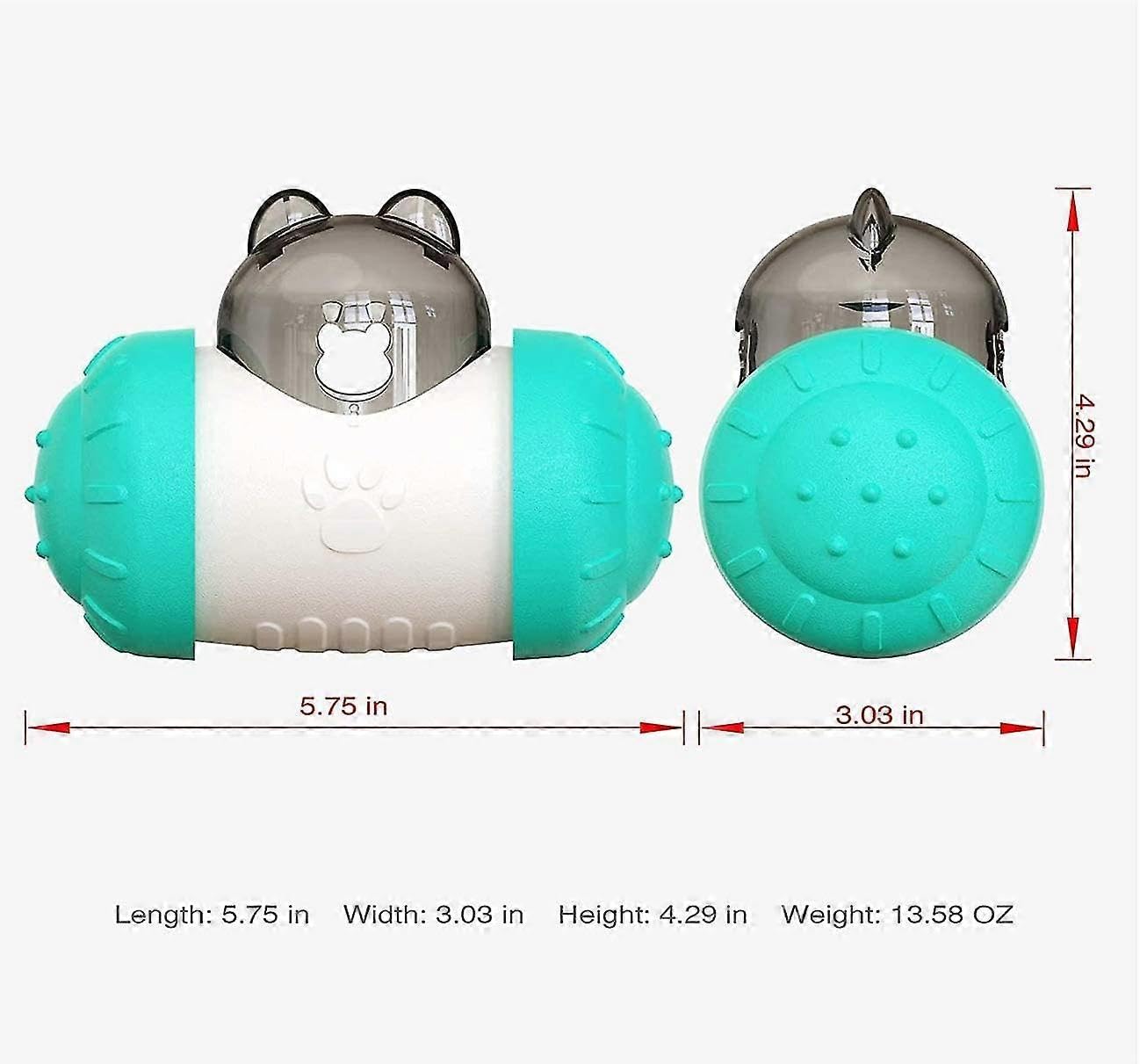 Pet Slow Feeder Toy Food Dispenser Interactive Toys For Small Pet Dog Or Cat