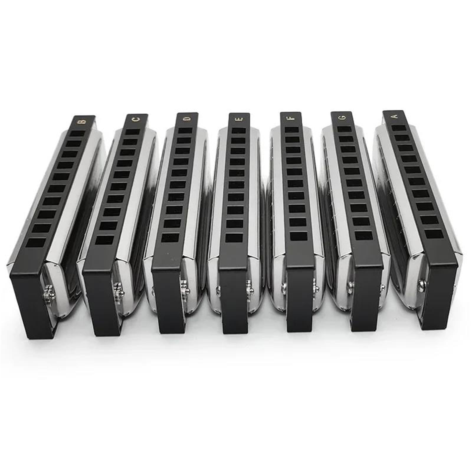 Armonica Cromatica Armonica Diatonica Per Arpa Blues Da 7 Pezzi