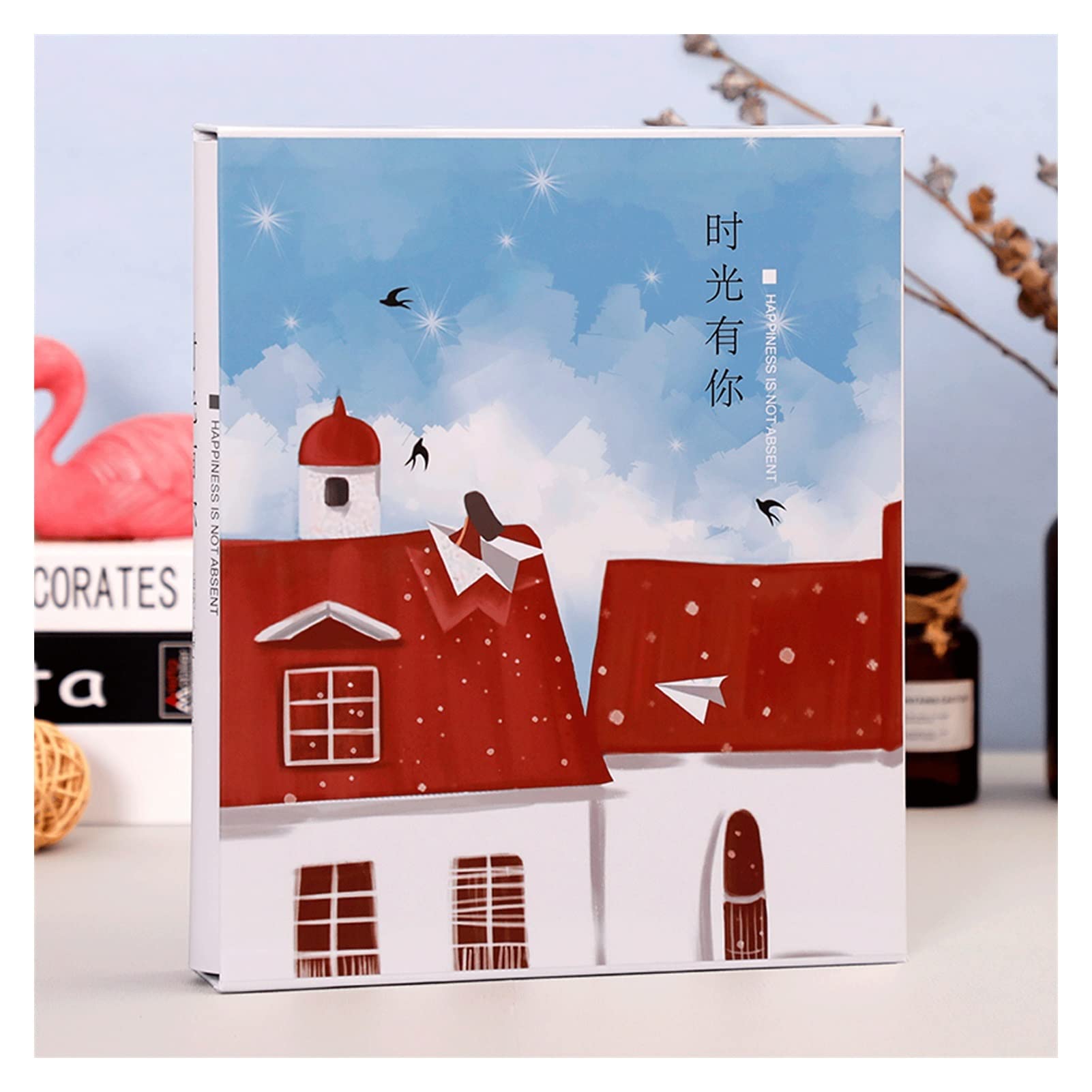 Álbum conmemorativo de la familia con encuadernación vertical de alta calidad