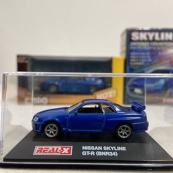EBBRO 日産 SKYLINE GT-R（R34）Ｖ-spec Ⅱ 1/43 1/43 Ebbro Nissan Skyline GT-R R34 V.SPEC in Magic Purple