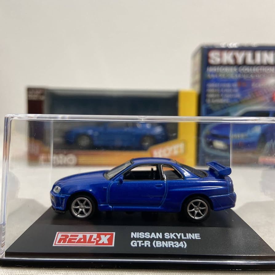 Amazon | EBBRO 1/43 & REAL-X 1/72 NISSAN SKYLINE GT-R V