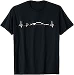Car Guy Heartbeat Car Enthusiast Racing Car Driver Racer T-Shirt