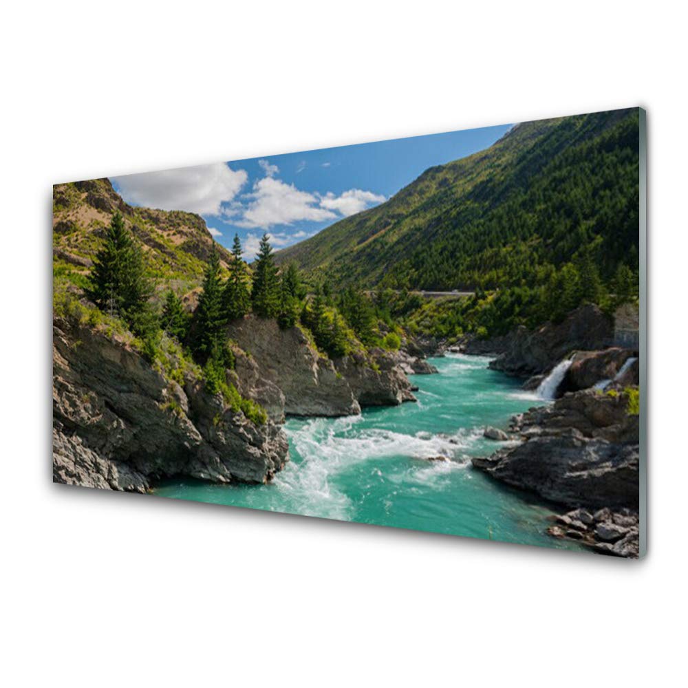 Impression sur verre trempé 100x50cm Tulup tableau mural moderne plastique imprimés