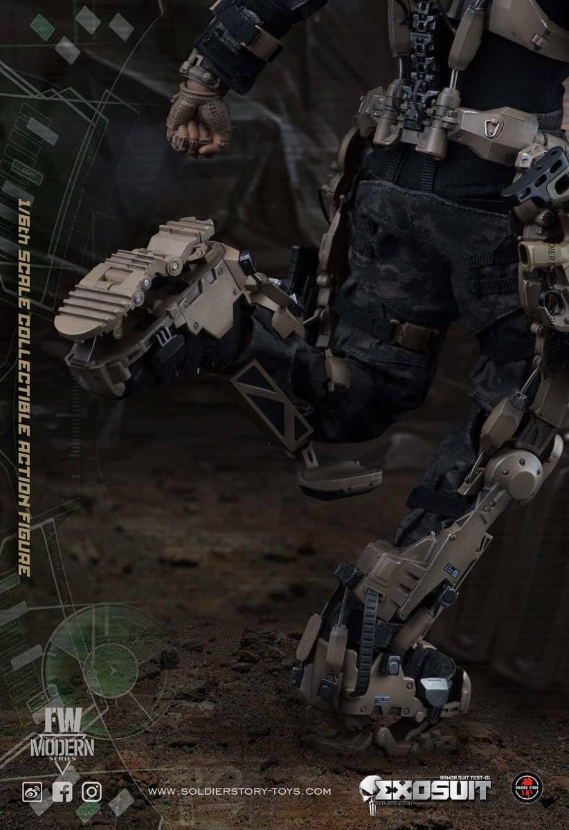 Amazon | Soldier Story 1/6 EXO ARMOR SUIT TEST-01 未開封 SS