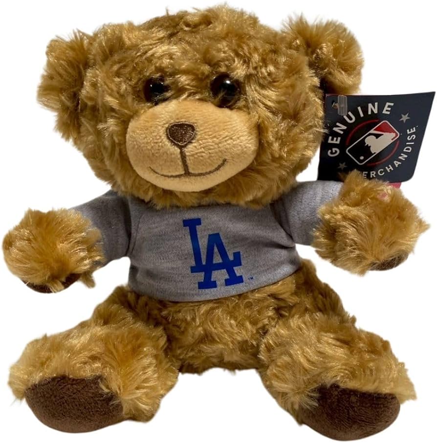 Amazon.co.jp: 【MLB公式】ドジャース グッズ ふわふわベア ぬいぐるみ