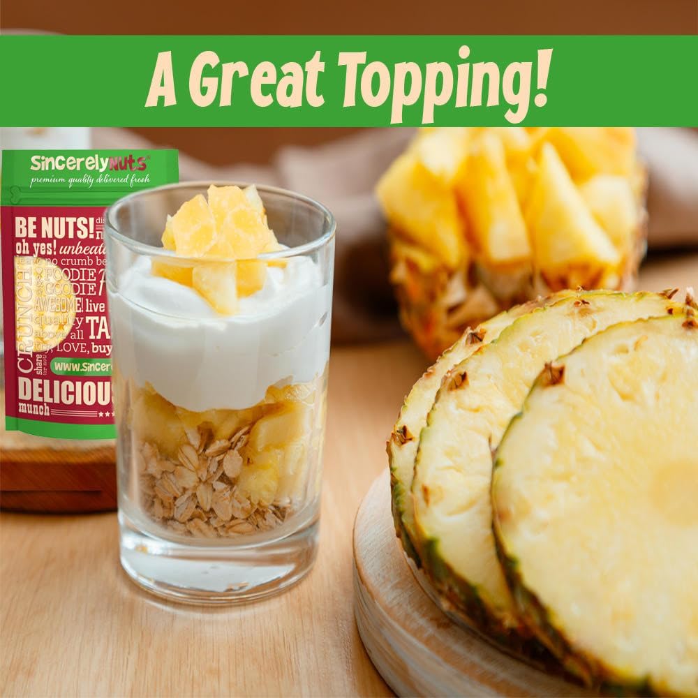 Diced Pine -The Healthy Sna - Vegan,