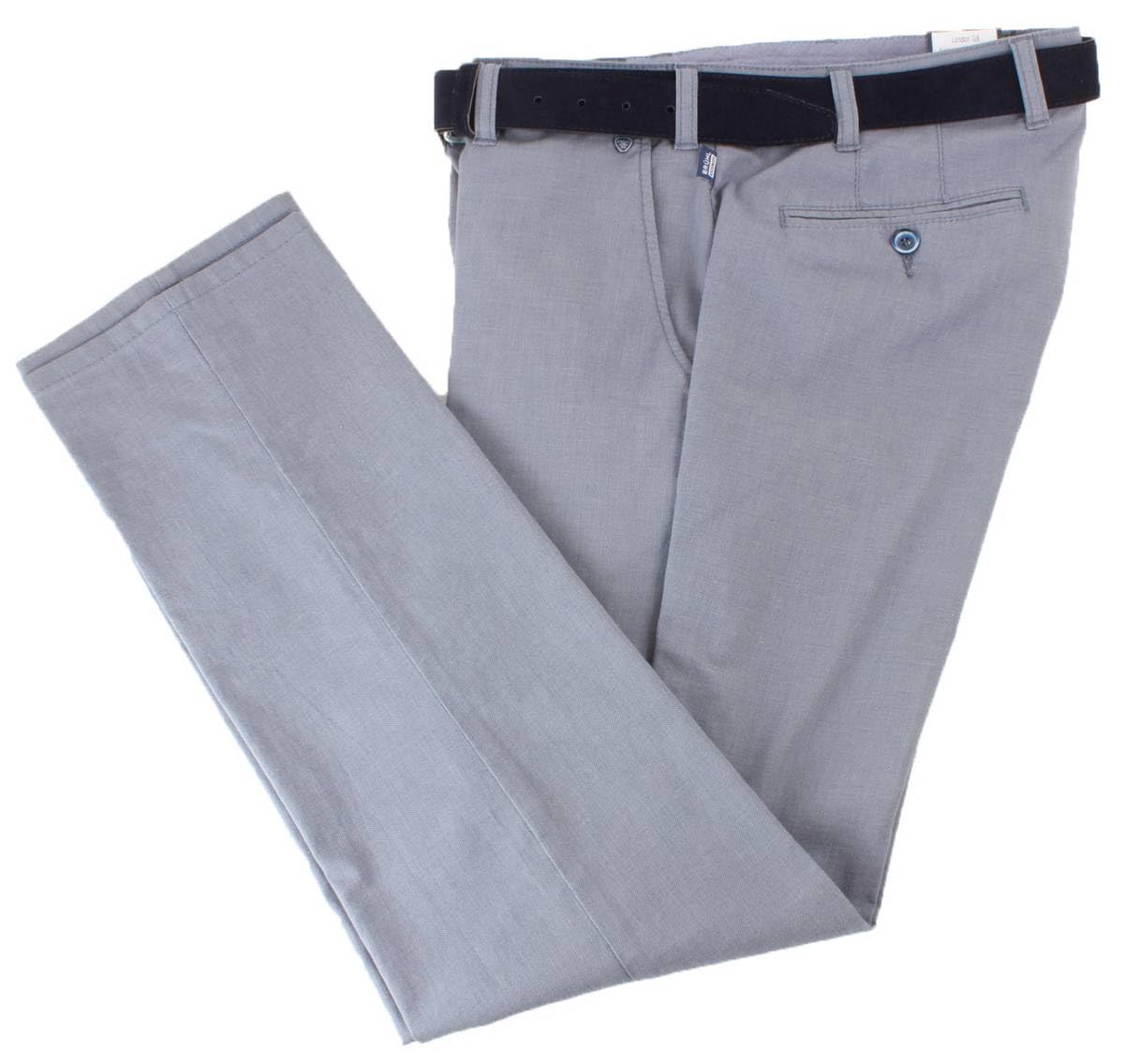 Bruhl Men's Blue London Gb Royal Twisted Luxury Chinos - W34 L32