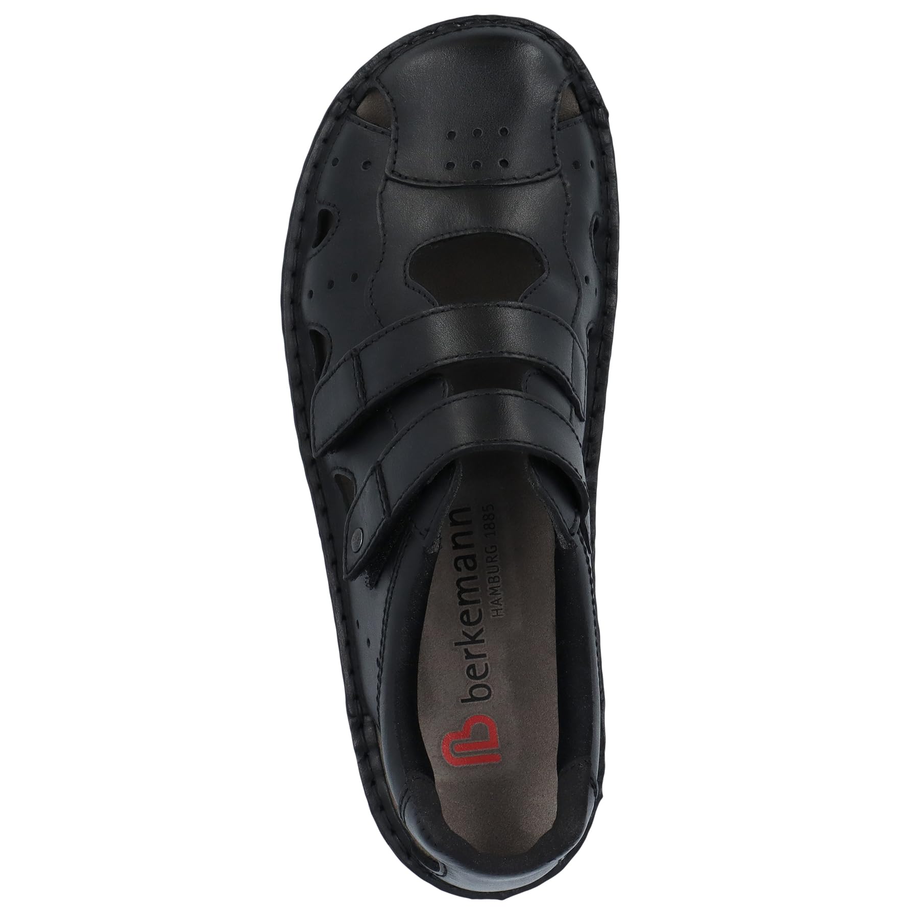 Berkemann Damen Berkoflex Halbschuh Leder Wide Fußbett: herausnehmbar