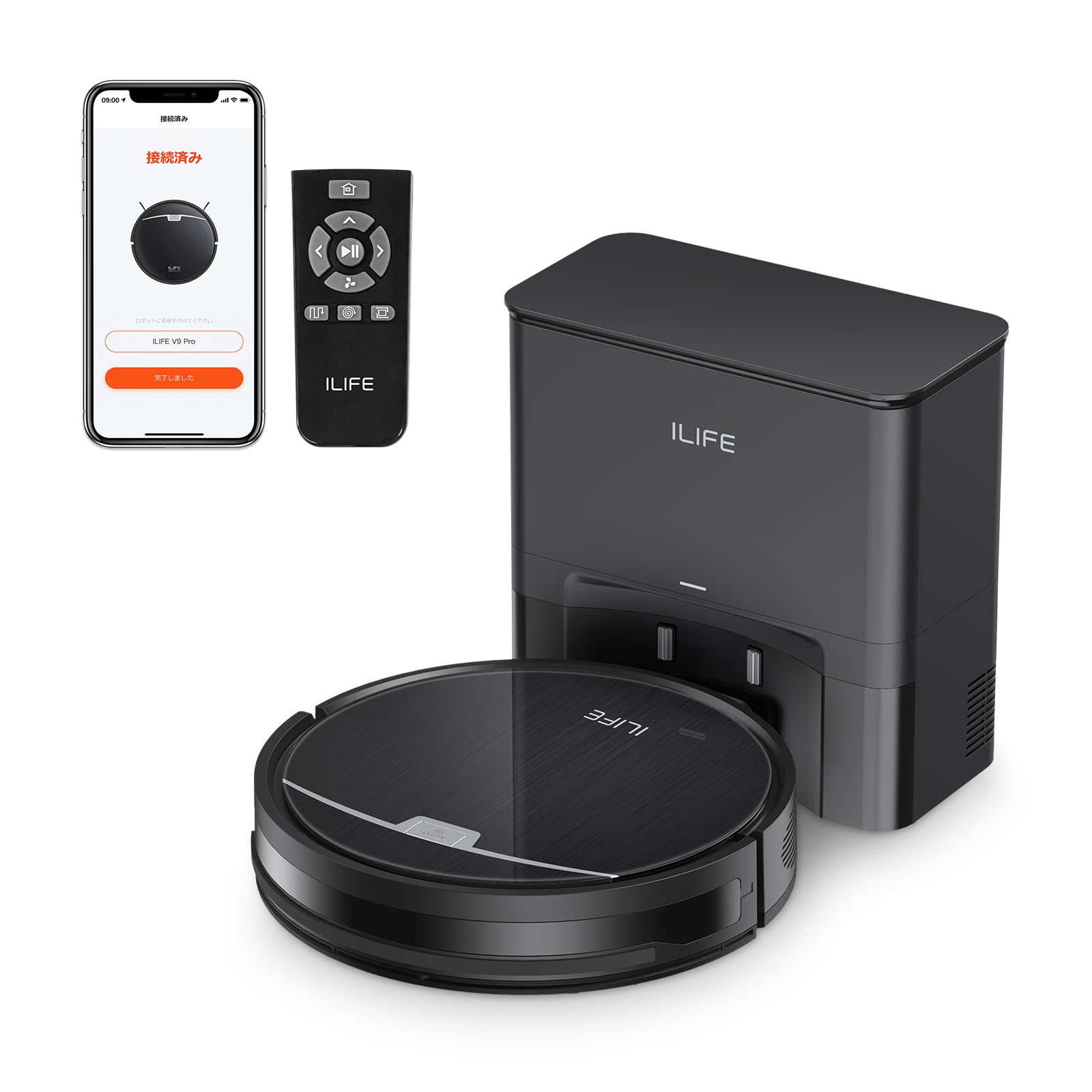 アイライフ　ロボット掃除機 V9Pro ilife Amazon.co.jp : アイライフ(ILIFE) V9 Pro ロボット掃除機 小型 自動