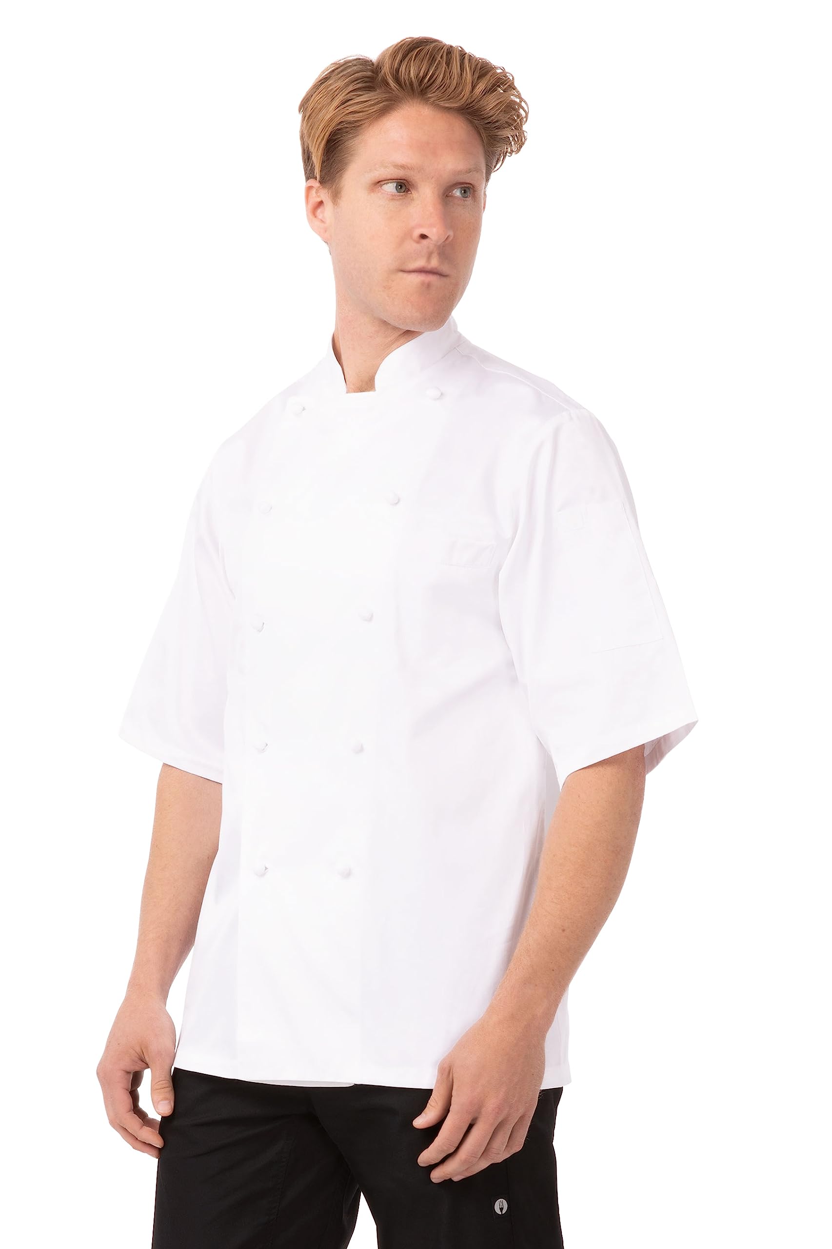 Men's Capri Executive Chef Coat (ECSS)-image-8