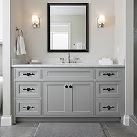 Vista 4 de HUAMULAN Paquete de 10 pomos vintage para armario de cocina, tiradores de aleación de zinc, placa trasera para armario, cajón, manijas de puerta