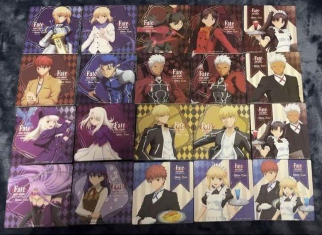 ふぇいと様 Fate fgo コースター セイバー アーチャー ギルガメッシュ ランサー