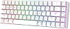 Gravion MK68 Lunor RGB Mekanik Gaming Oyuncu Klavyesi, 68 Tuş Kompakt, Bluetooth + 2.4G Kablosuz & Kablolu, Huano Red Switch, Anti-Ghosting, Beyaz,%65