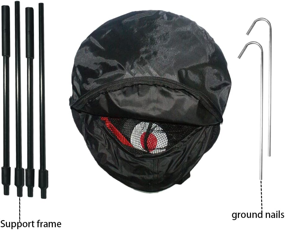 Golf Chipping net | Pop Up Golf Chipping Net | Indoor/Outdoor Golf Hitting net for Accuracy and Swing Practice