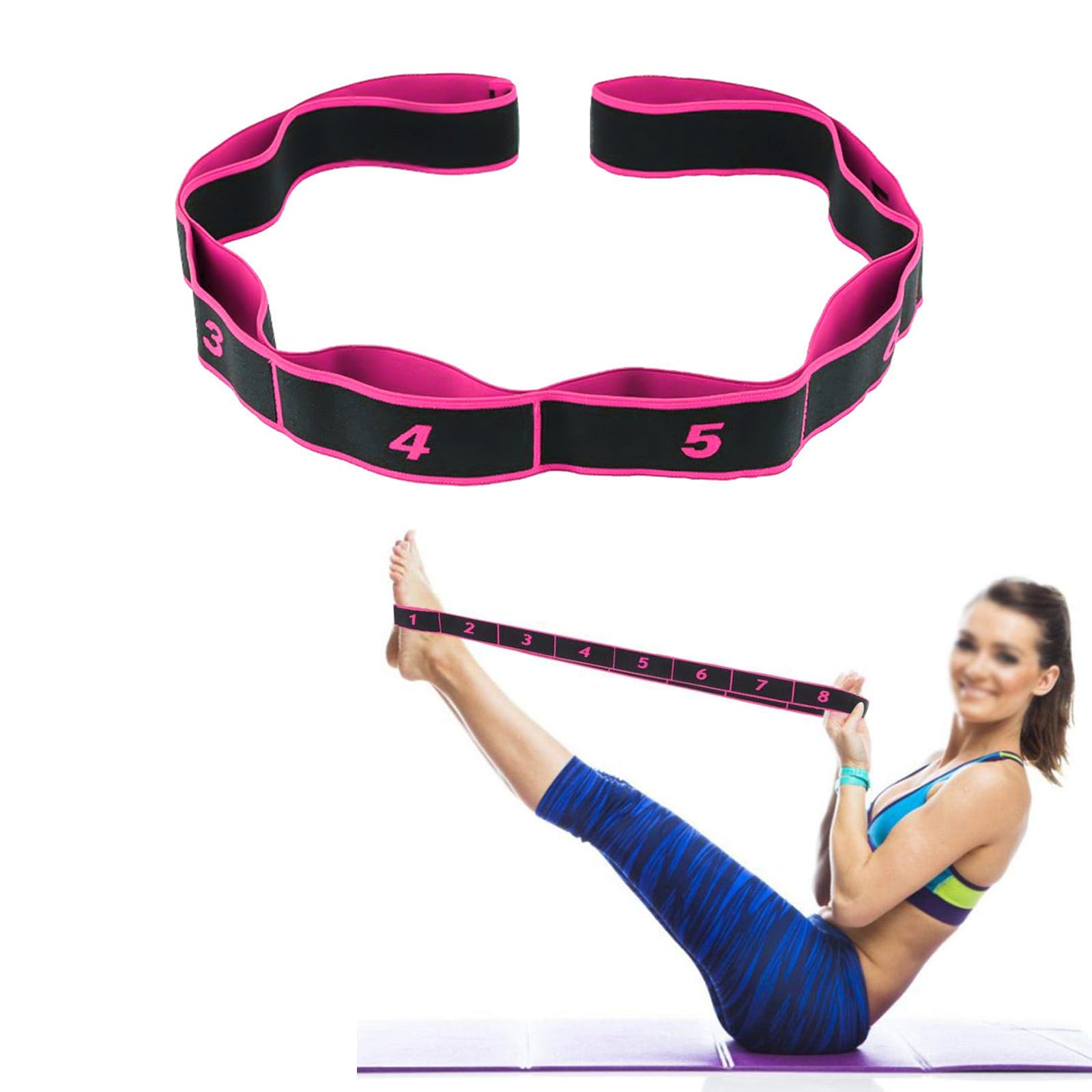 Yoga Liga Para Ejercicios Las Piernas Kit Bandas Ligas Para Hacer