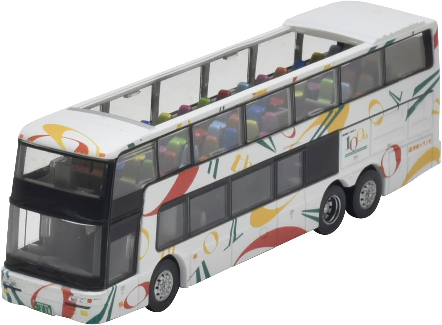 The Bus Collection 321811 Bus Collection Tokyu Trans Mitsubishi Fuso Aero King Open Top Bus (Tokyu Group Centennial Wrapping) Diorama Supplies