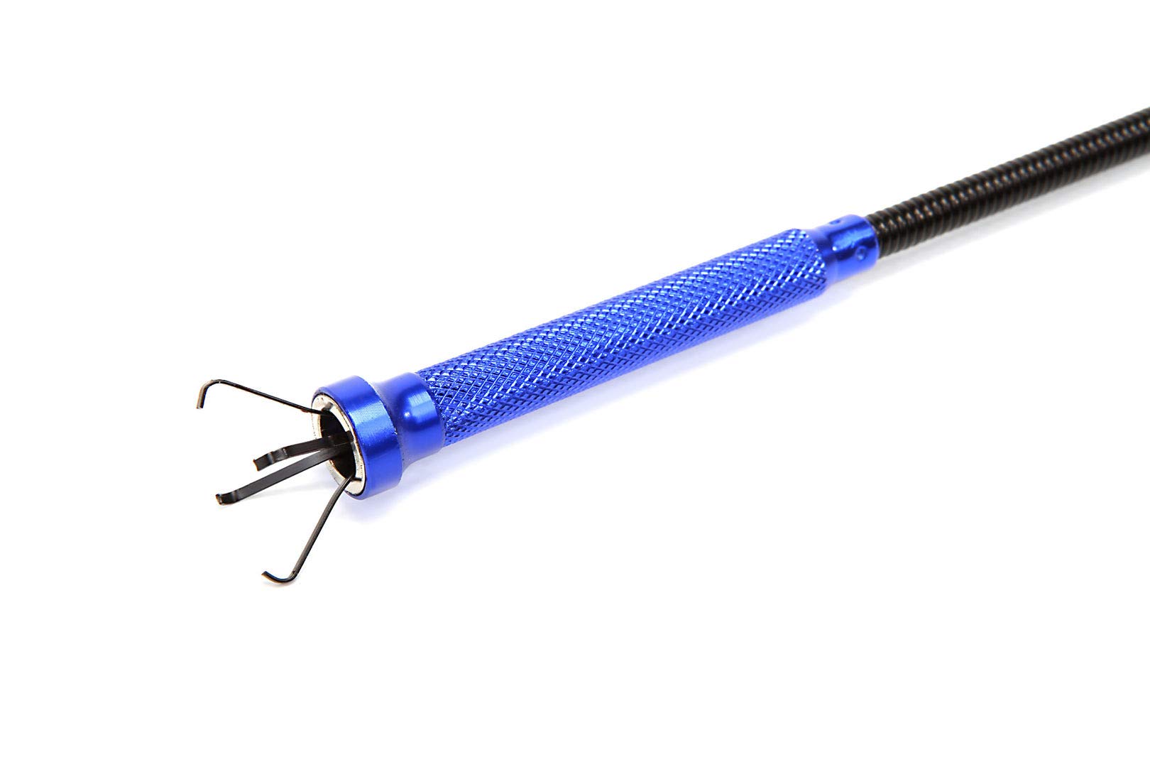 HBM 615 mm. pinza flessibile con magnete e lampada LED