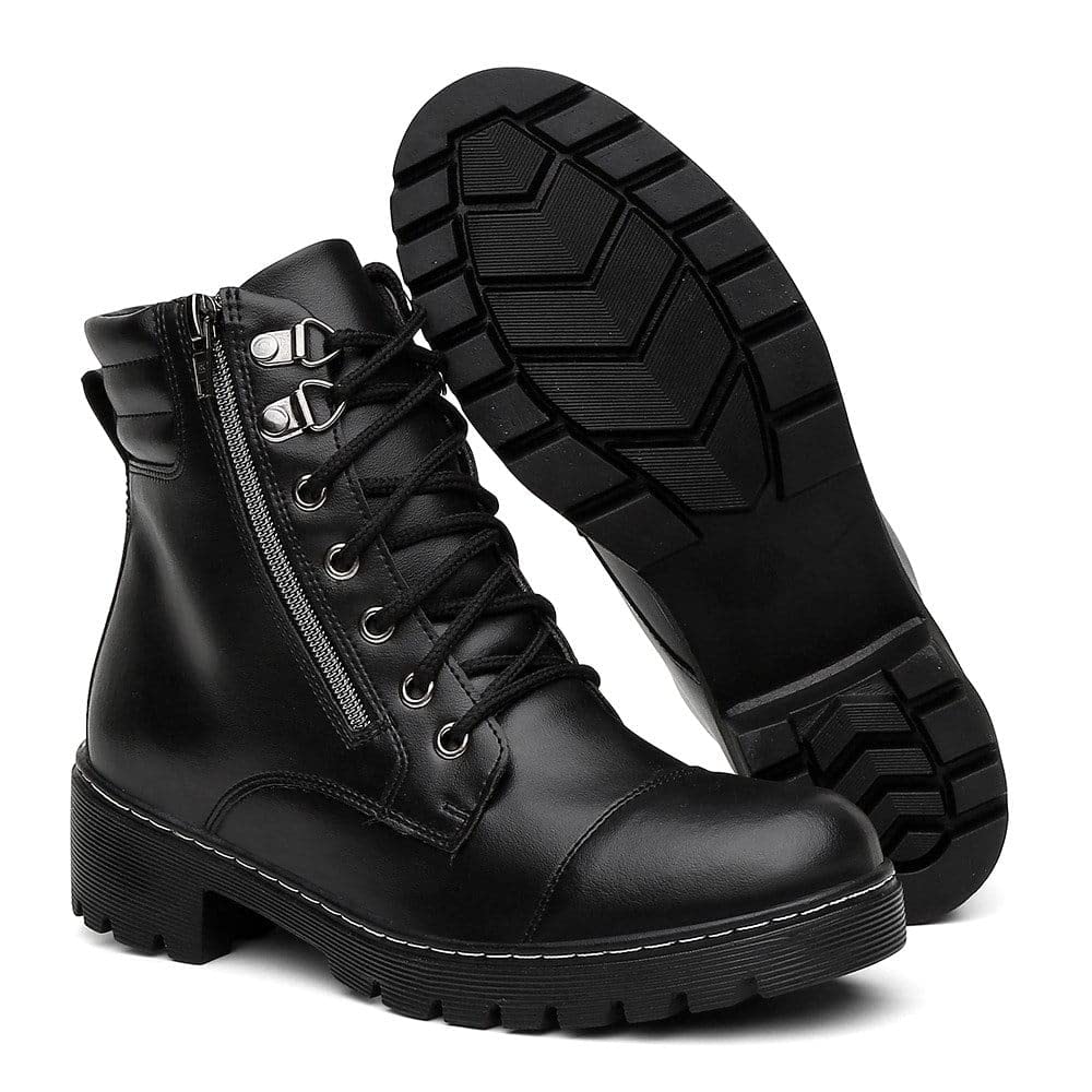 Bota Coturno Feminina Blogueira Tendência Preto em promoção! Veja a oferta e mais achadinhos de Botas 5 Hoje é o melhor dia para comprar Bota Coturno Feminina Blogueira Tendência Preto com aquele preço maroto! Promoção! Aproveite a oferta! 5