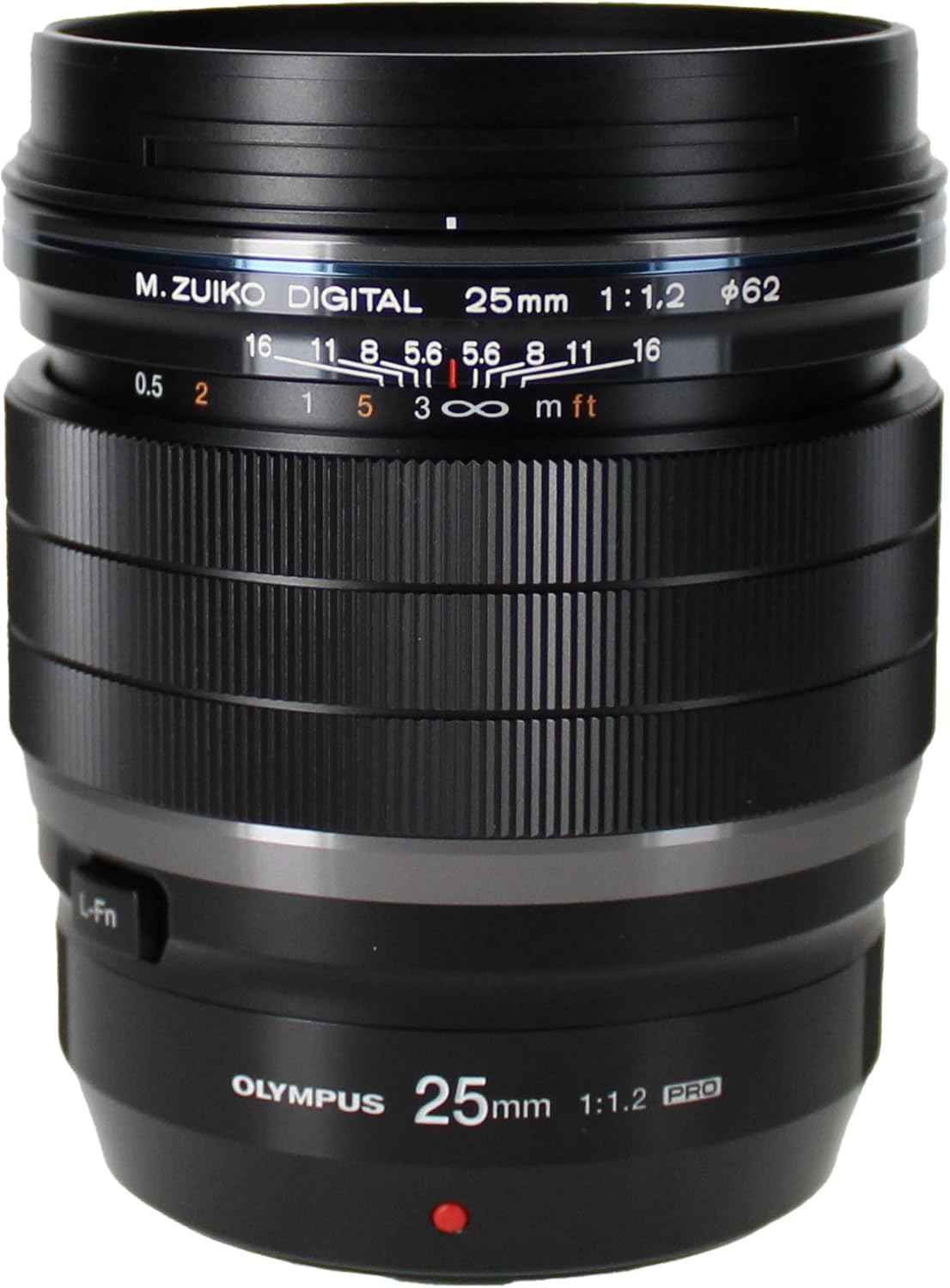Olympus M. Zuiko Digital ED 25mm 1:1.2 Pro, geeignet für alle MFT-Kameras (Olympus OM-D & PEN Modelle, Panasonic G-Serie), schwarz