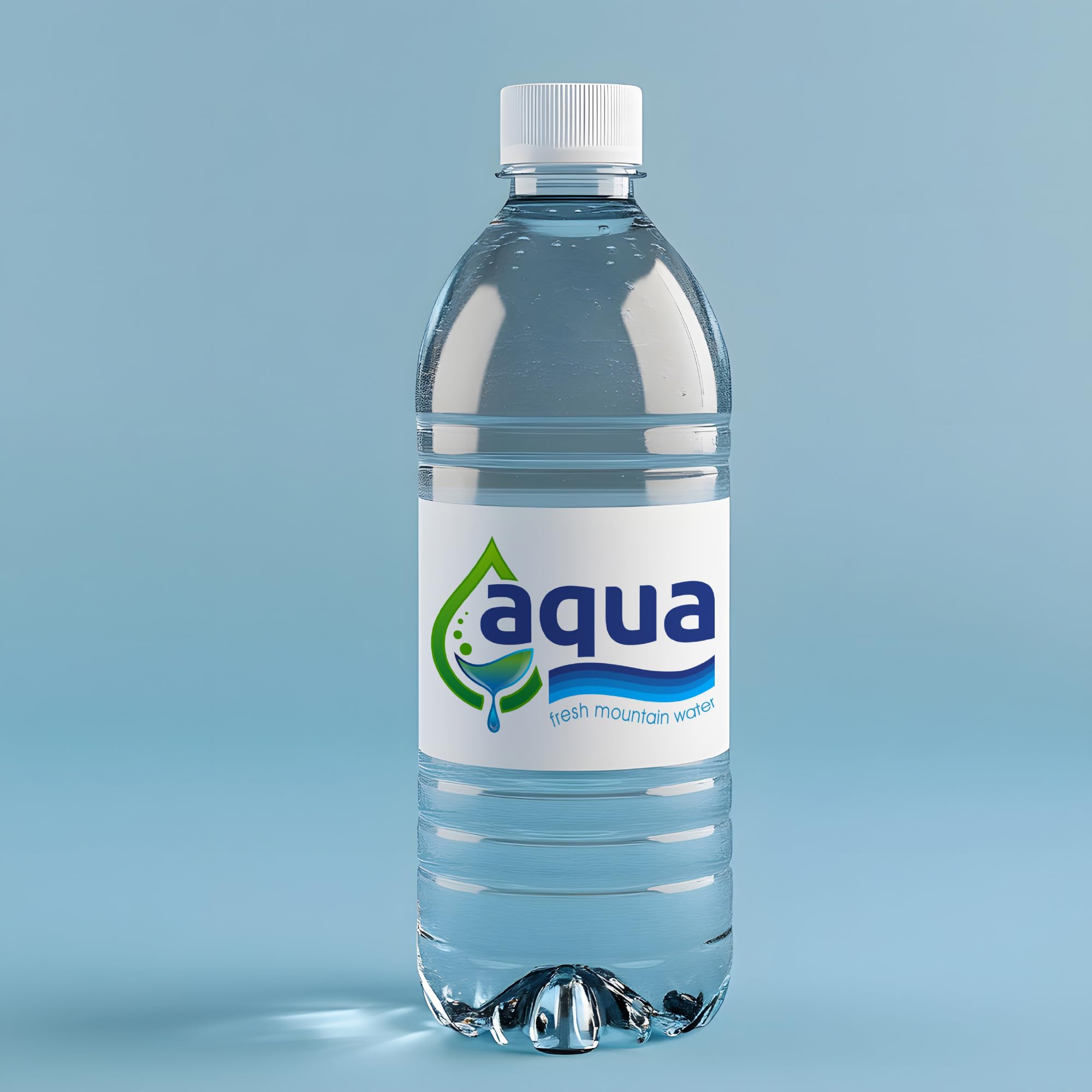 Premium Label Supply Adesivi per bottiglie d'acqua bianchi opachi, non impermeabili, 20,3 x 5,1 cm, compatibili con Laser/Inkjet (5 etichette/foglio), 100 fogli - 500 etichette adesive totali