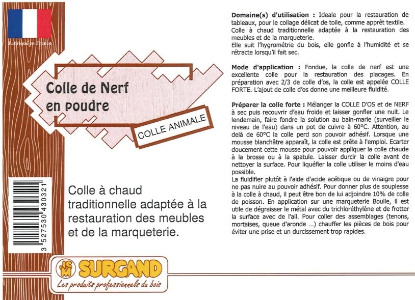 COLLE DE NERF EN POUDRE (1 KG)