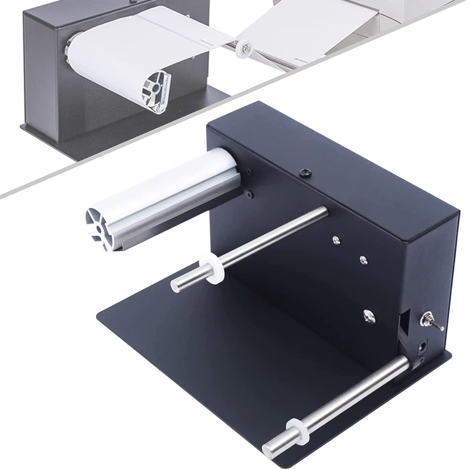 Riavvolgitore Automatico per Etichette da 180 mm, Staccabile, Dimensioni Nucleo Rotolo (40 mm o Tubo di Carta), Adatto a Varie stampanti