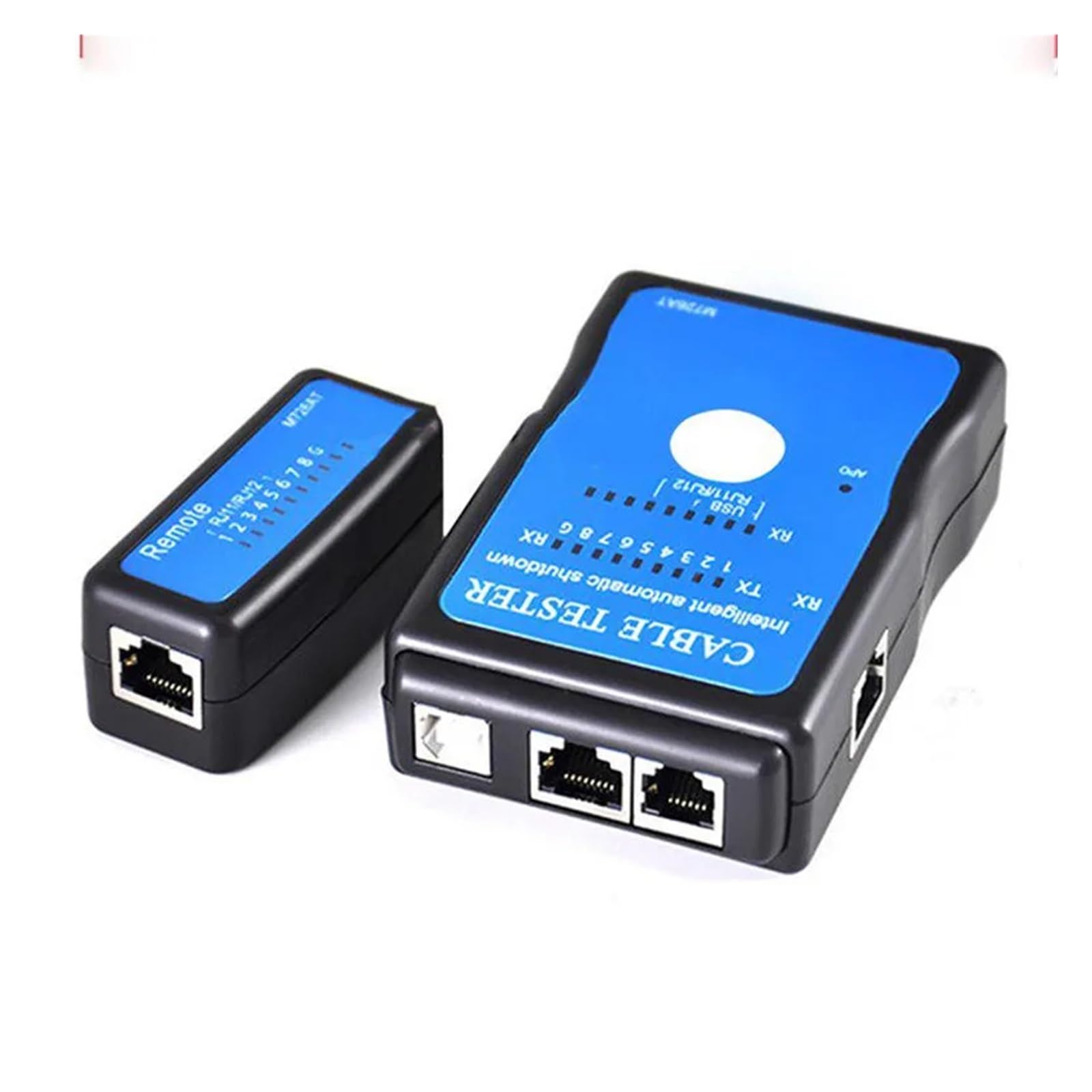 Comprobador de cable de red Probador De Cable M726AT LAN USB RJ45 RJ11/RJ12 Red Ethernet CAT5 UTP Indicador LED Multimodular PC
