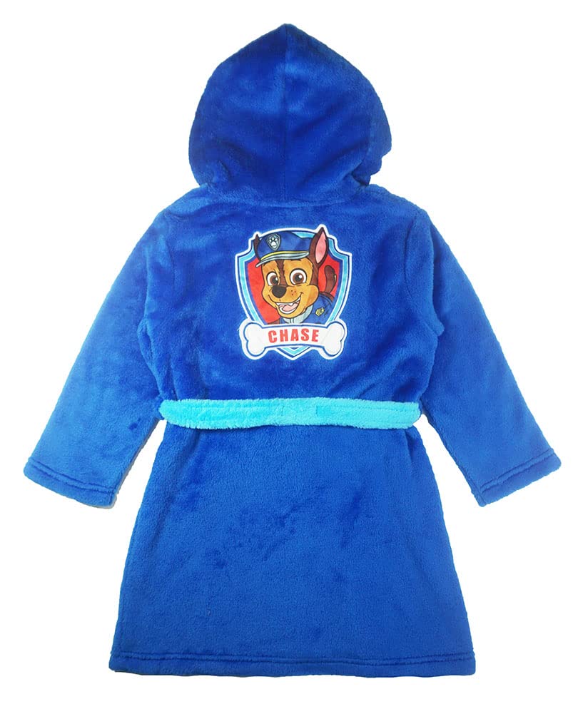 Nickelodeon Paw Patrol 3D-Plüsch-Bademantel für Kleinkinder, Jungen