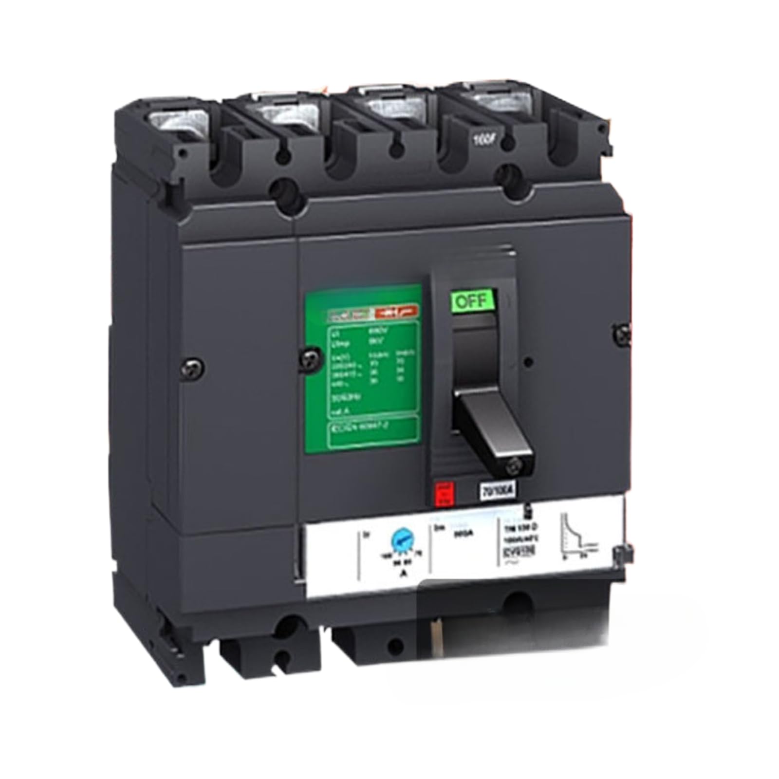 Disjoncteur S100F 80D 4P LV510346 tableau électrique triphasé