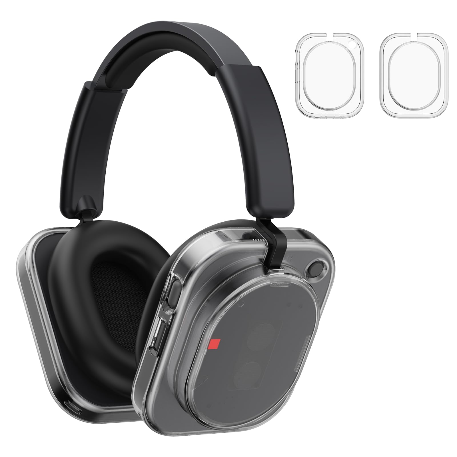 Amazon.com: for Nothing Headphone (1) Shell Case Cover,Clear TPU