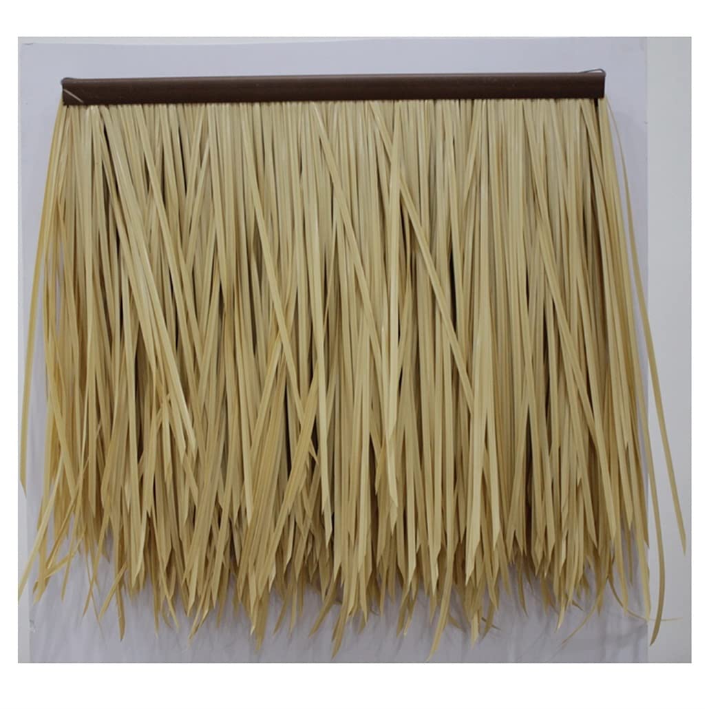 Toit de paille artificielle en PVC pour pavillon en bois et décoration extérieure