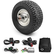 13 Inch Tire 500W Big Torque Sandy Beach Wheelbarrow Cart Brushless Gear Hub Motor Wheel Kit With Brake Reverse Switch 24V 500W