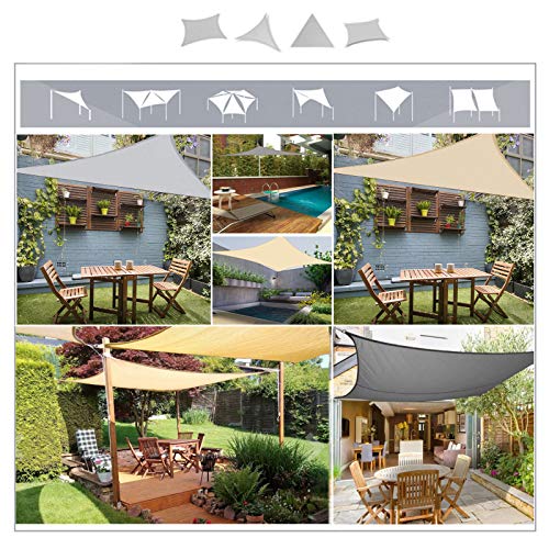 Toldo de toldo para toldo, toldo, toldo, toldo, tela de tecido - proteção solar para pátio, jardim,