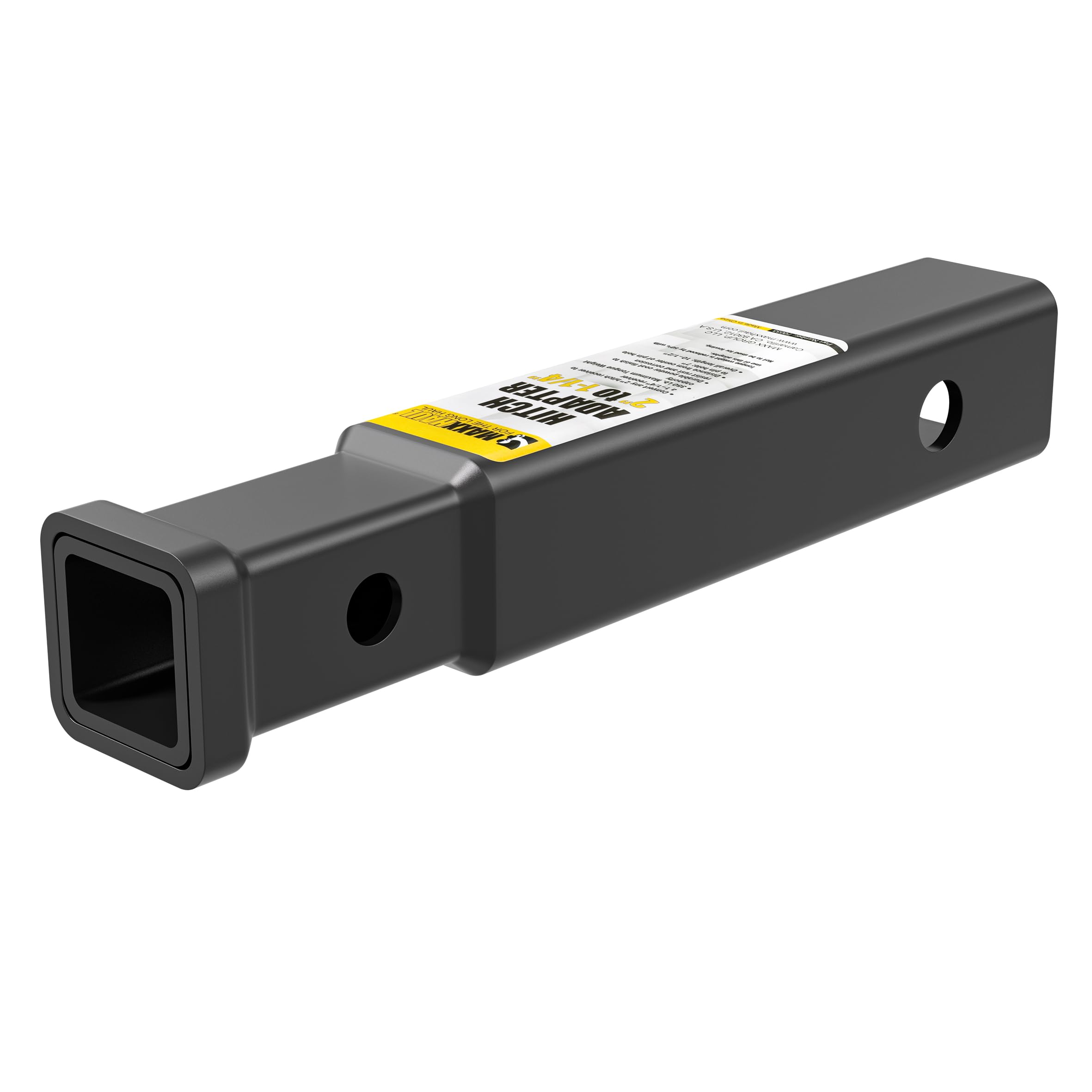 MAXXHAUL 70033 2 inch to 1-1/4 inch Trailer Hitch Receiver Adapter/Extension