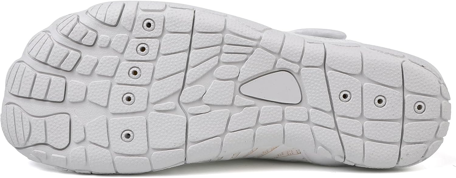 Voyabarefoot Barefoot Shoes for Women Men Breathable & Non-Slip Wide Toe Water Shoes for Walking,Running&Swimming，2026 new Velcro Adjustable Slip On Hike Athletic Sandals