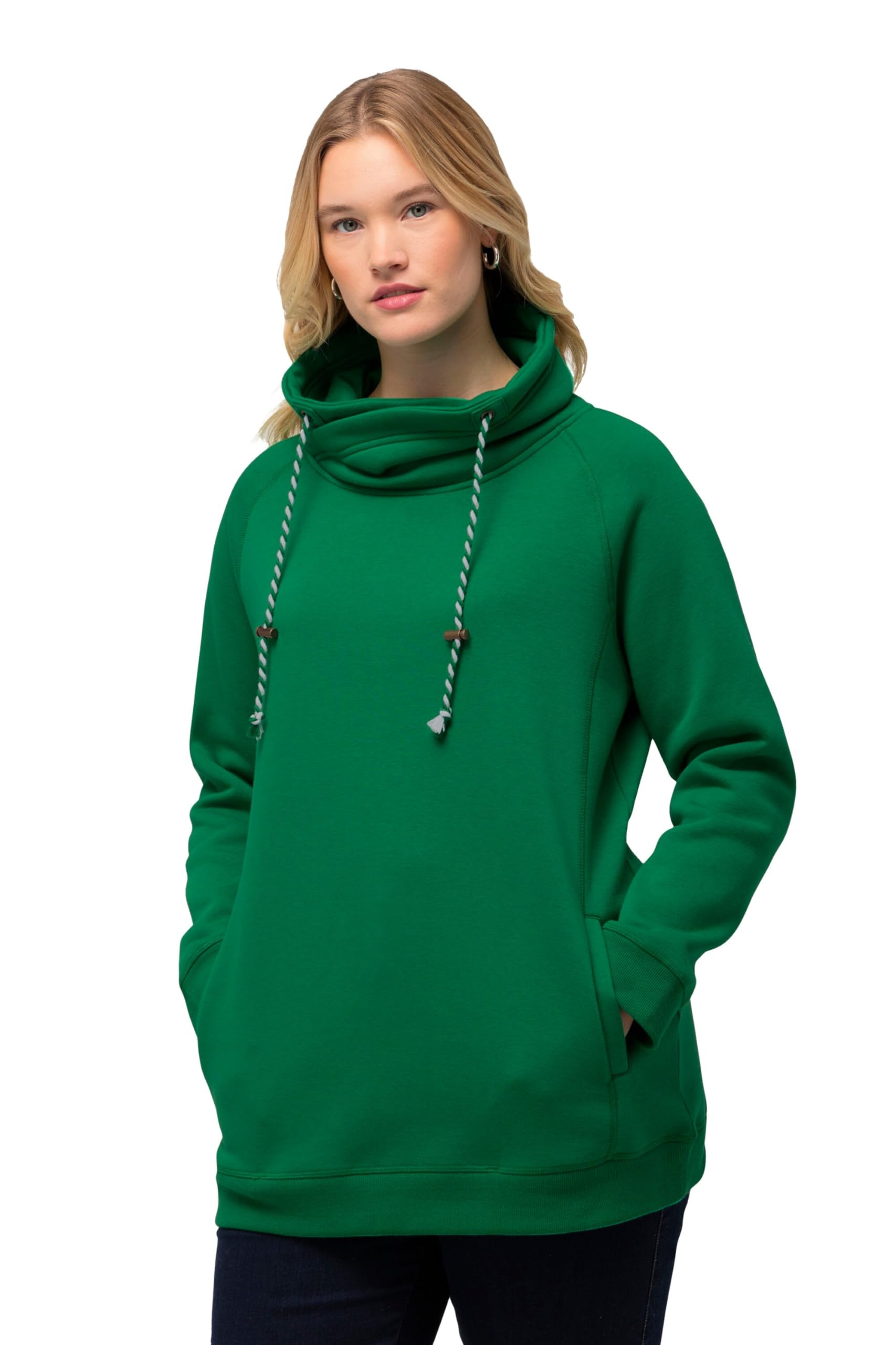 Ulla Popken Damen Große Größen, Sweatshirt Sweatshirt (1er Pack)